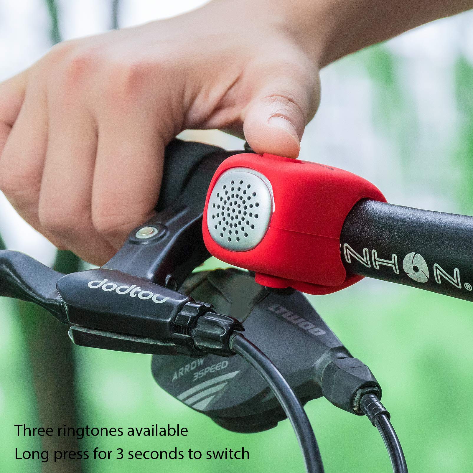 ROCKBROS Electra Bike Bell Electric Cycling Bells Horn Bicycle Horns Water-Resistant Bike Bells - Image 3